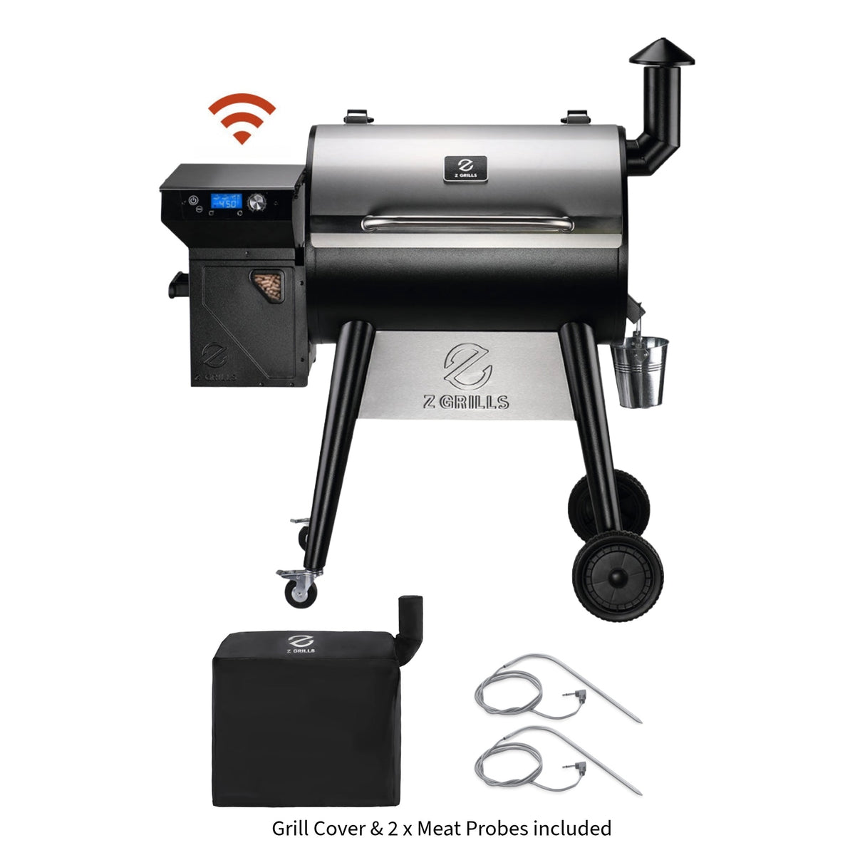 ZGrills 7002C2E Wifi Wood Pellet Grill (2026 Upgrade)