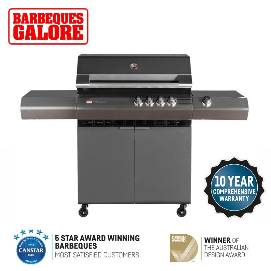 Ziegler & Brown Turbo Classic 4 With Side Burner Gas Grill