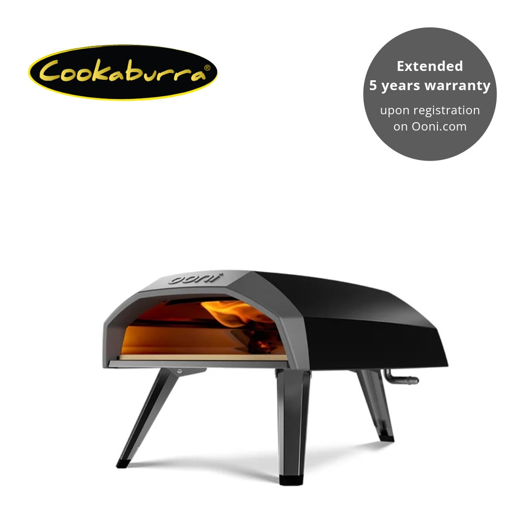 Ooni Koda 12 pizza oven with extended warranty upon registration