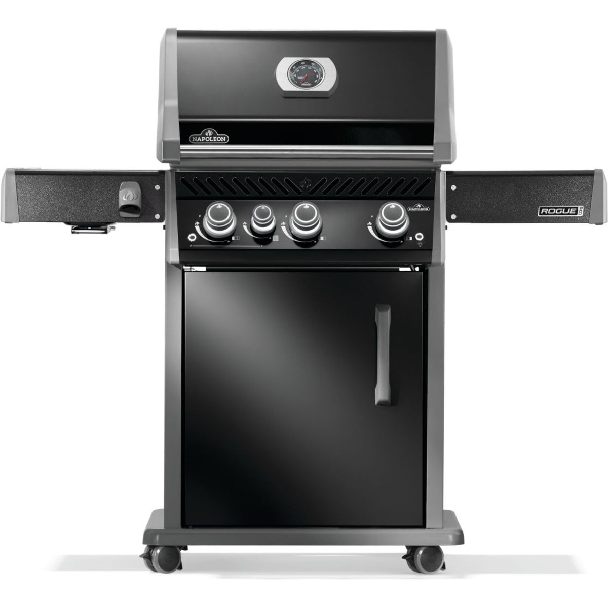 Napoleon Rogue Pro 425 Propane Gas Grill with Infrared Side Burner, Black [GEN-2] RP425SIBPK-2
