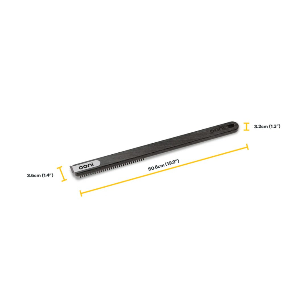 Ooni Pizza Oven Brush short dimension