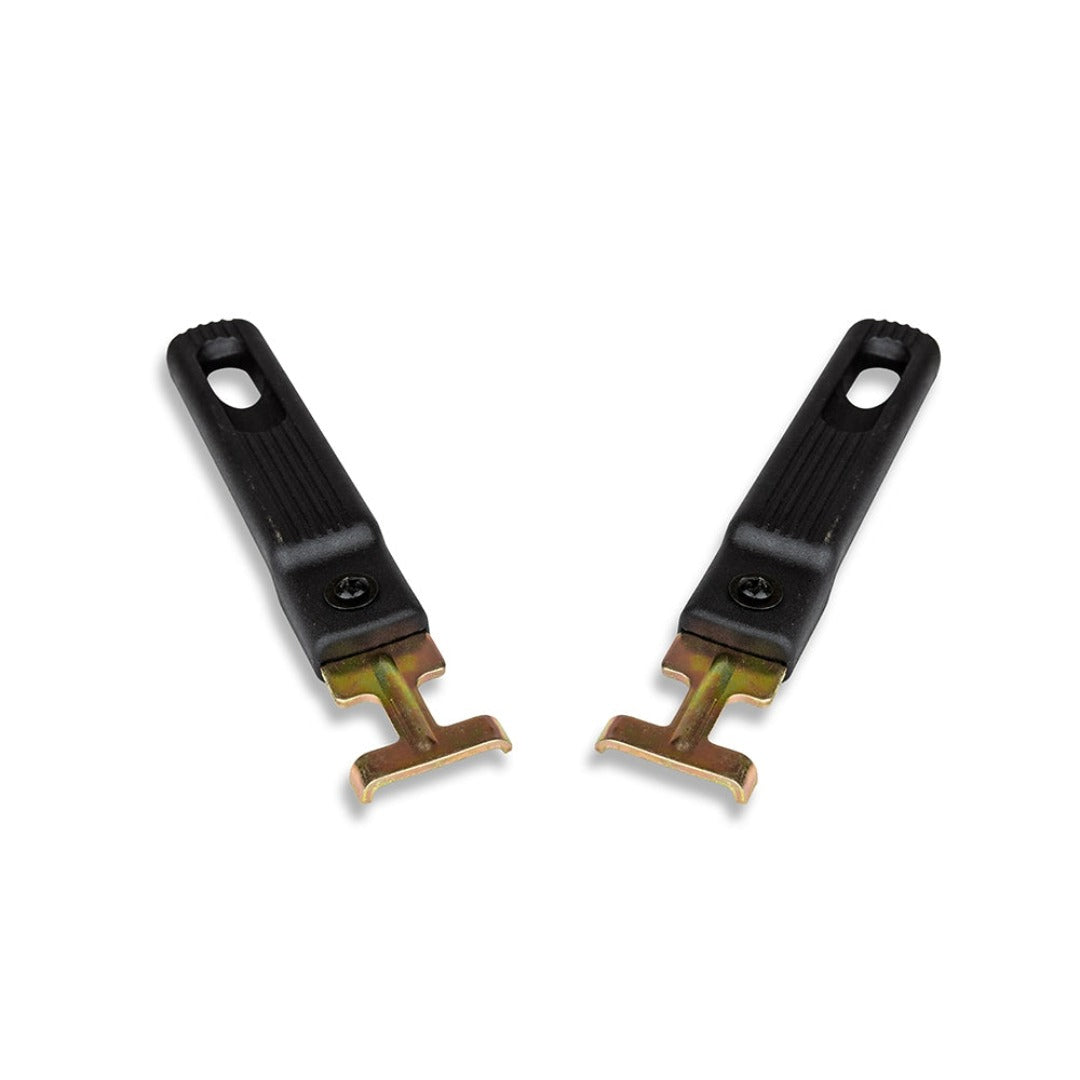 Outback grill handle for cooking grates