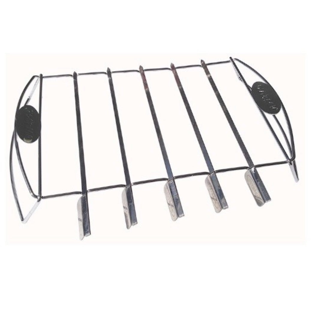 Outback Stainless Steel Kebab Rack With 5 Skewers