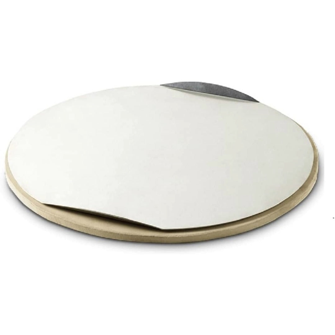 Weber Small Round Baking Stone With Baking Tray 17057