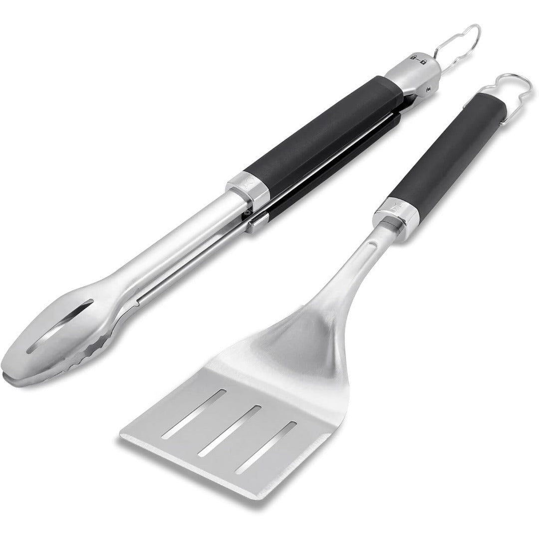 Weber Precision Grill Tongs & Spatula Set 6771