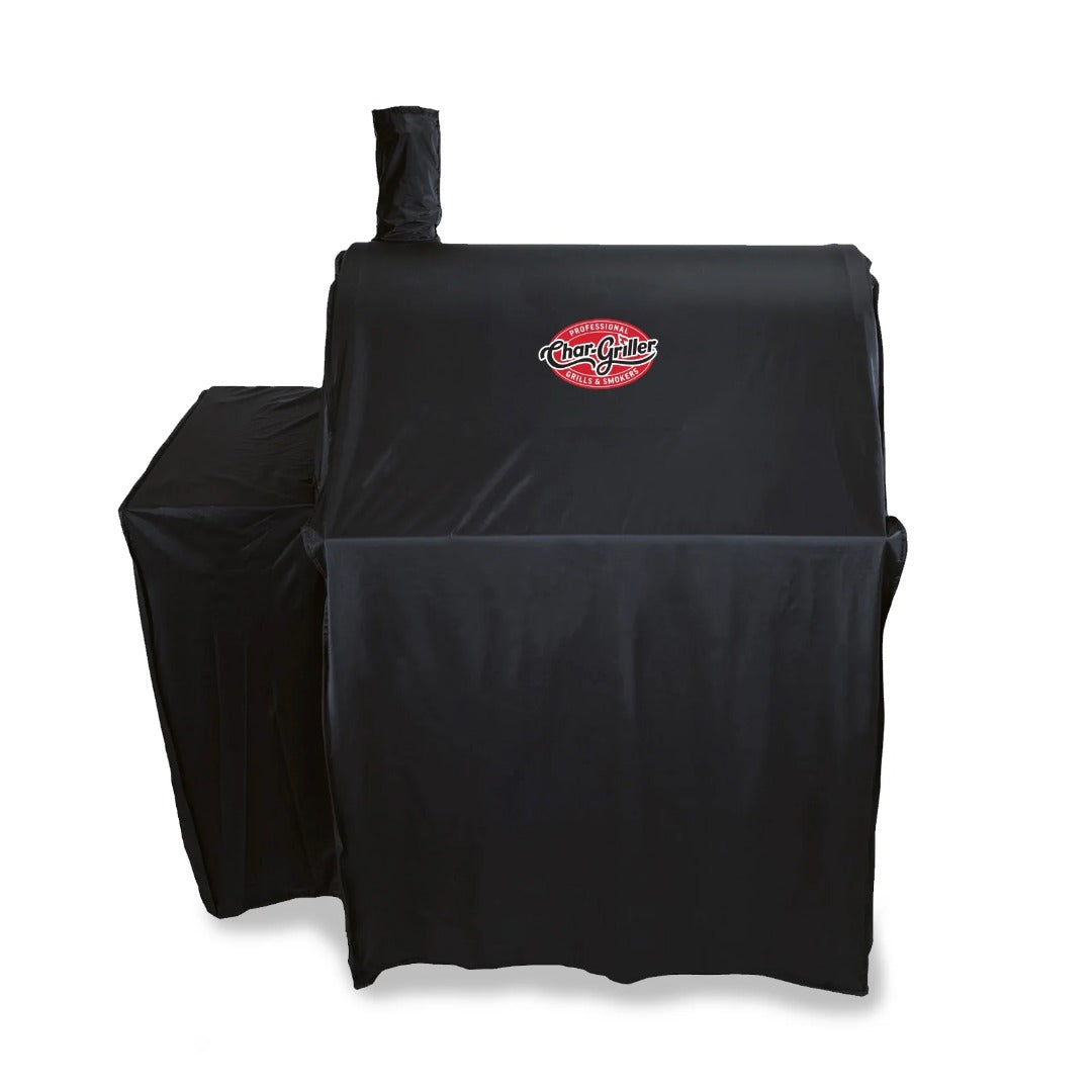 Char-Griller Pro Deluxe cover protects your Char-Griller grill from weather, birds, and wear year-round.
