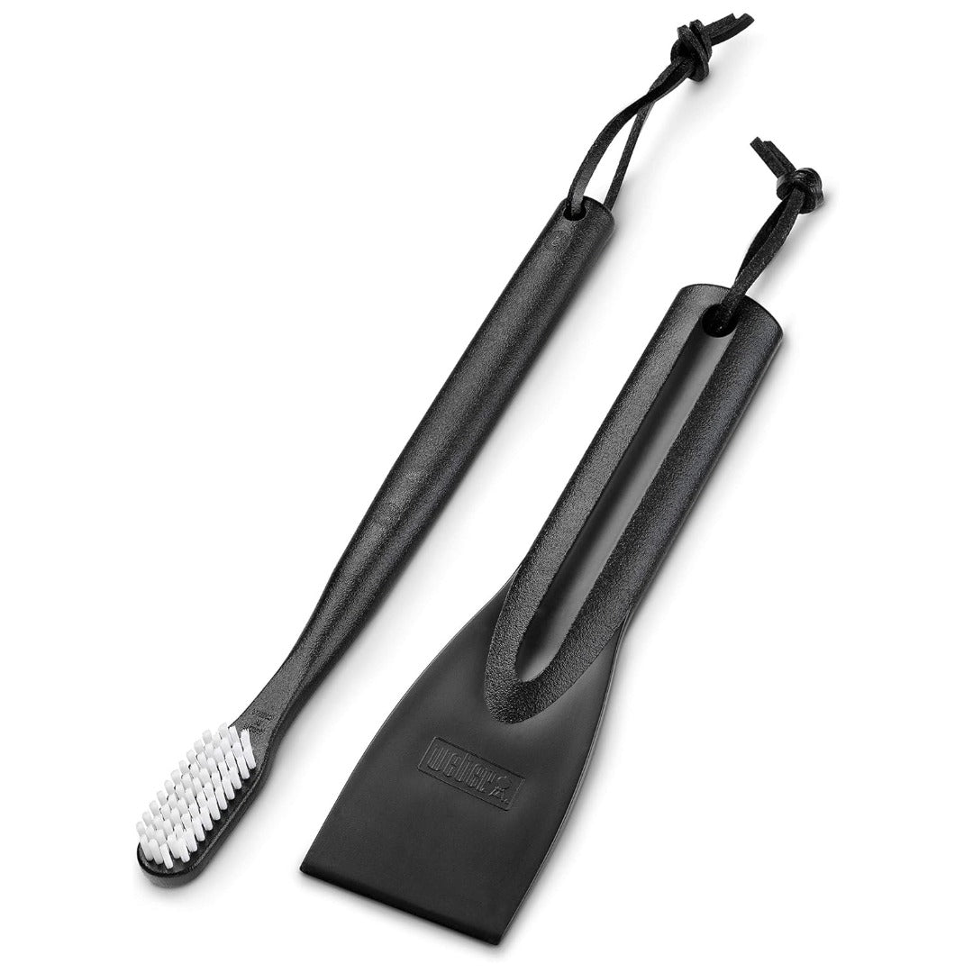 Weber Original Upright Grill Maintenance Kit (Scraper and Burner Brush) 6202