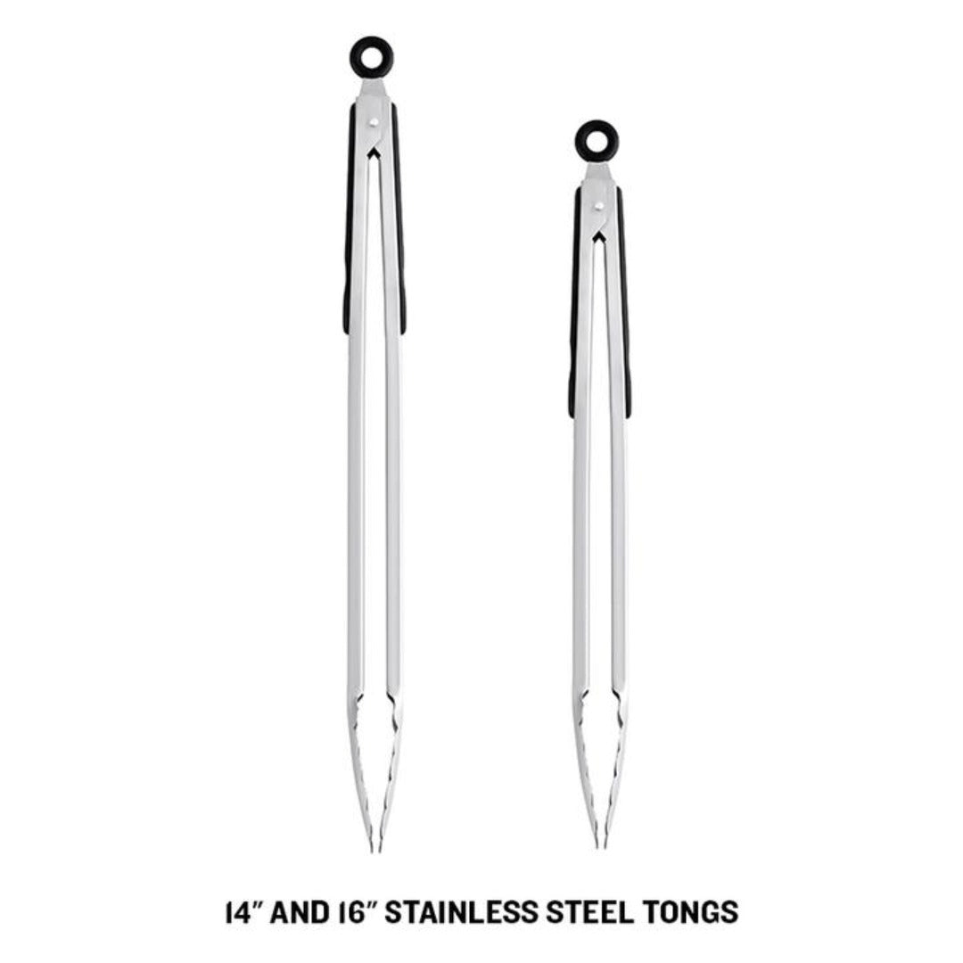 ZGrills Stainless Steel Tongs 2 Pieces