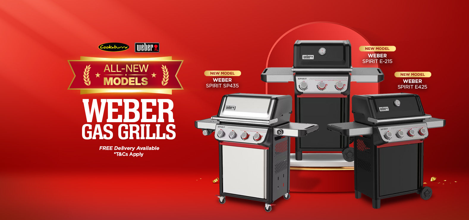Weber Spirit Series Gas Grills