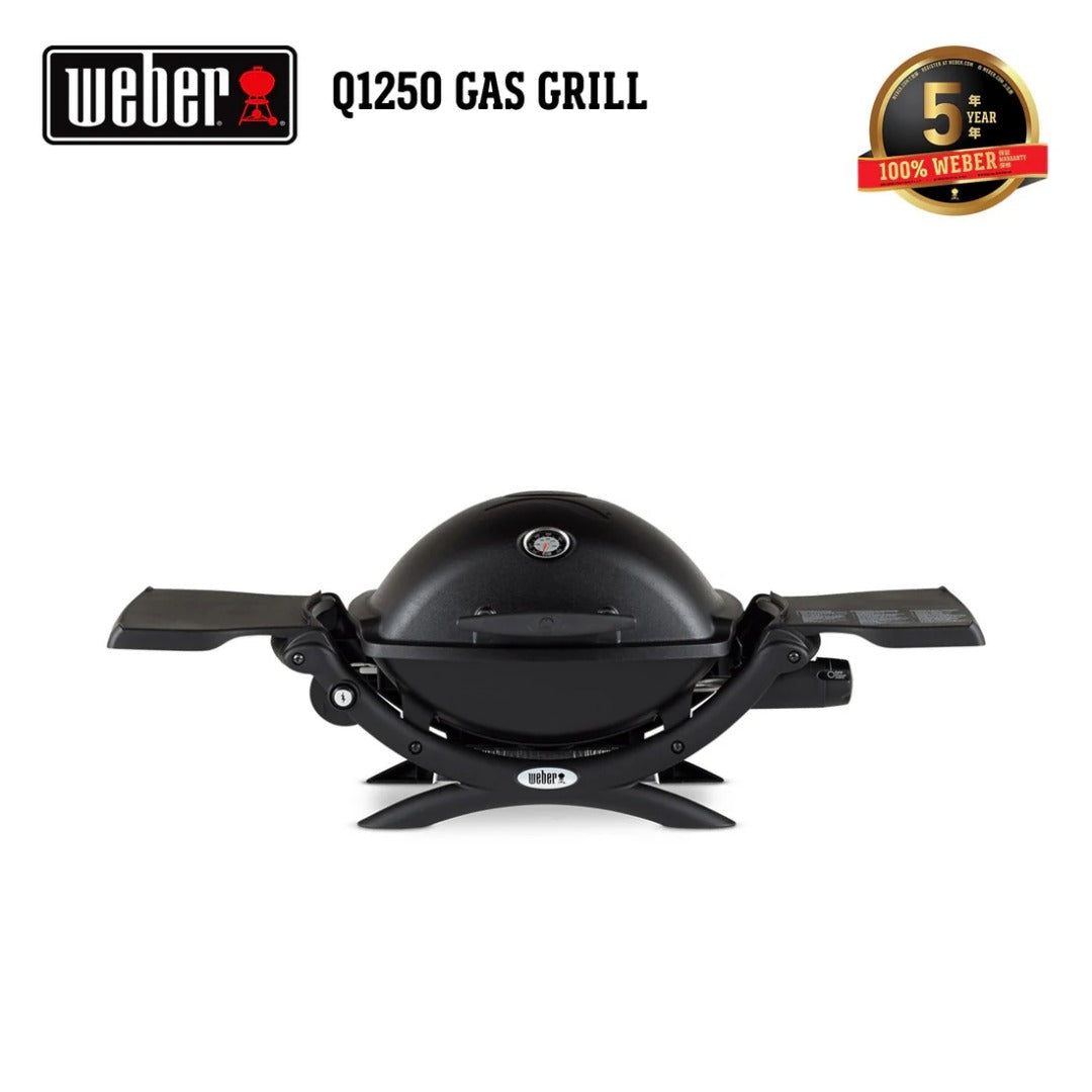 Weber Q1250 Gas Grill Black