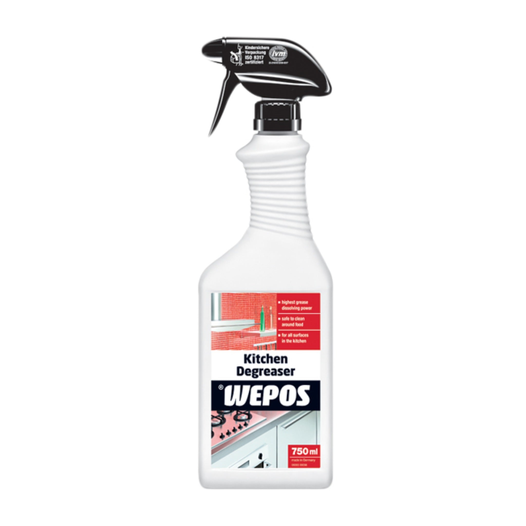 Wepos Kitchen Degreaser Solution 750ml